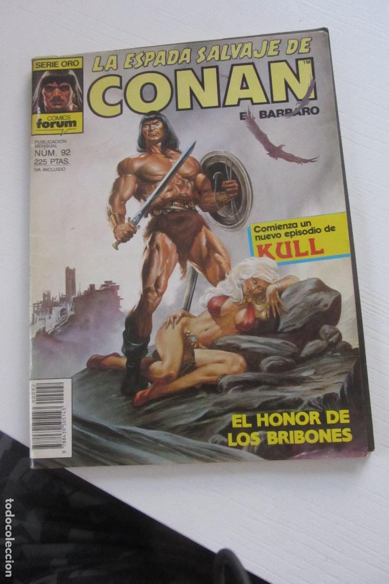 C&oacute;mics: LA ESPADA SALVAJE DE CONAN VOL. I N&ordm; 92 FORUM ARX209