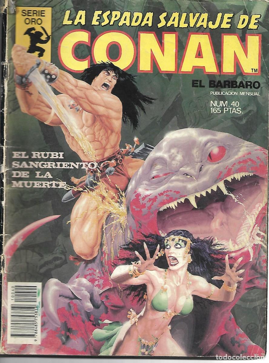 C&oacute;mics: LA ESPADA SALVAJE DE CONAN - NUMERO 40