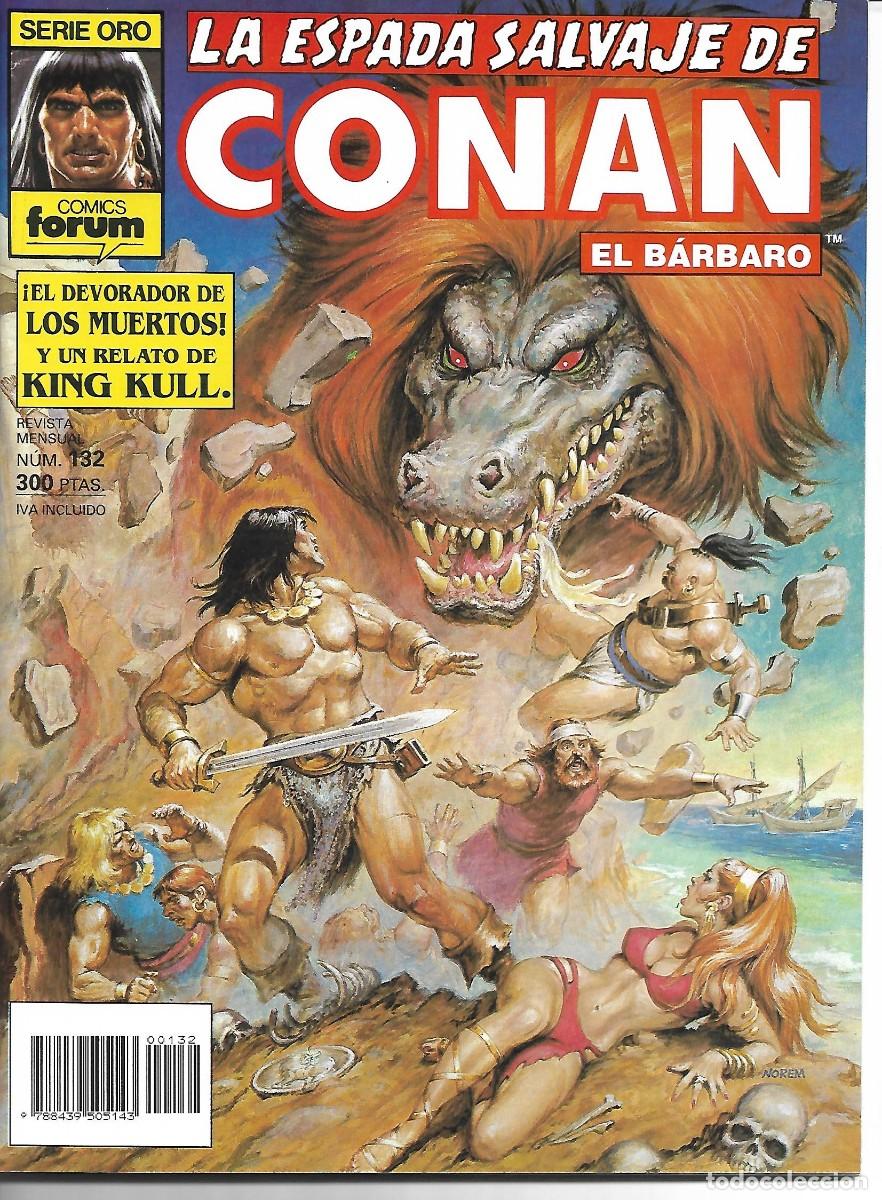 C&oacute;mics: LA ESPADA SALVAJE DE CONAN - NUMERO 132 - Foto 1
