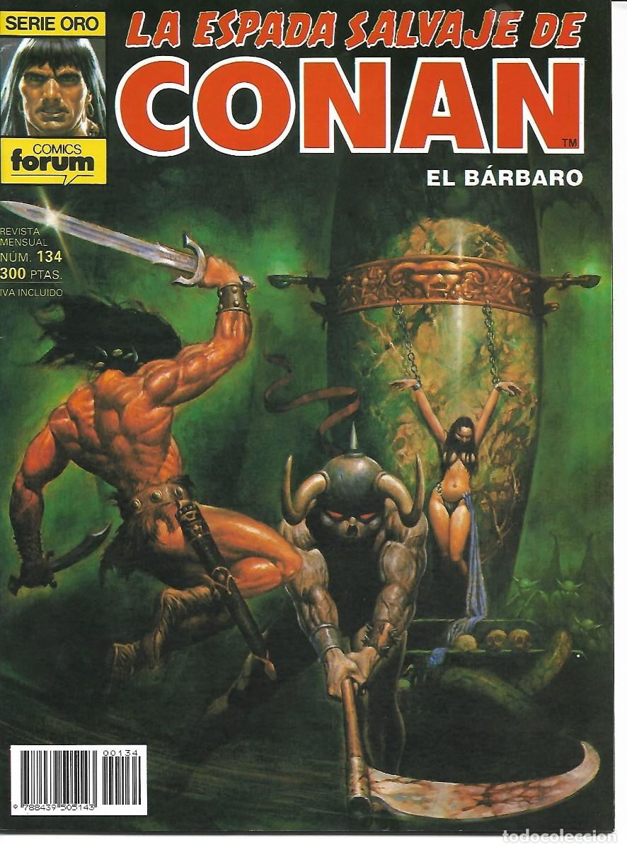C&oacute;mics: LA ESPADA SALVAJE DE CONAN - NUMERO 134 - Foto 1