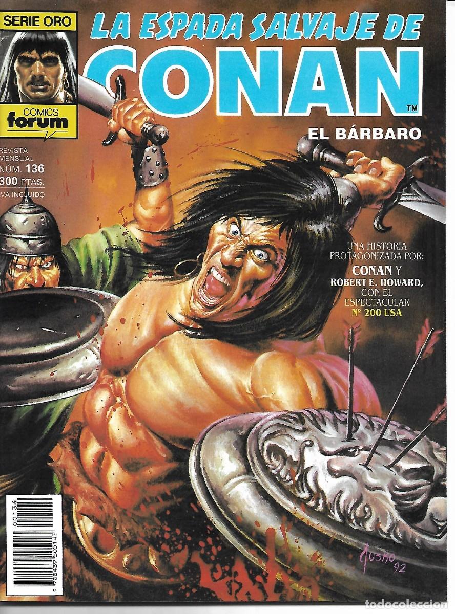 C&oacute;mics: LA ESPADA SALVAJE DE CONAN - NUMERO 136 - Foto 1