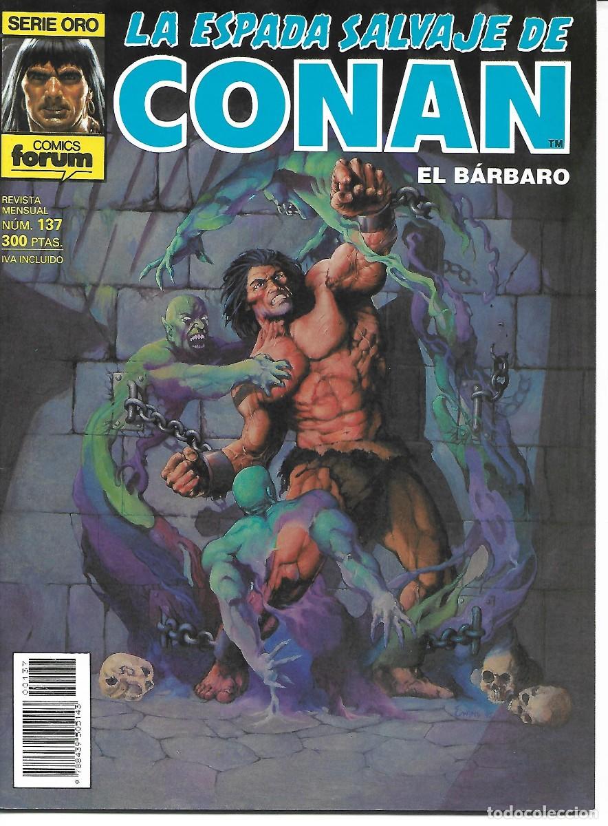 C&oacute;mics: LA ESPADA SALVAJE DE CONAN - NUMERO 137 - Foto 1