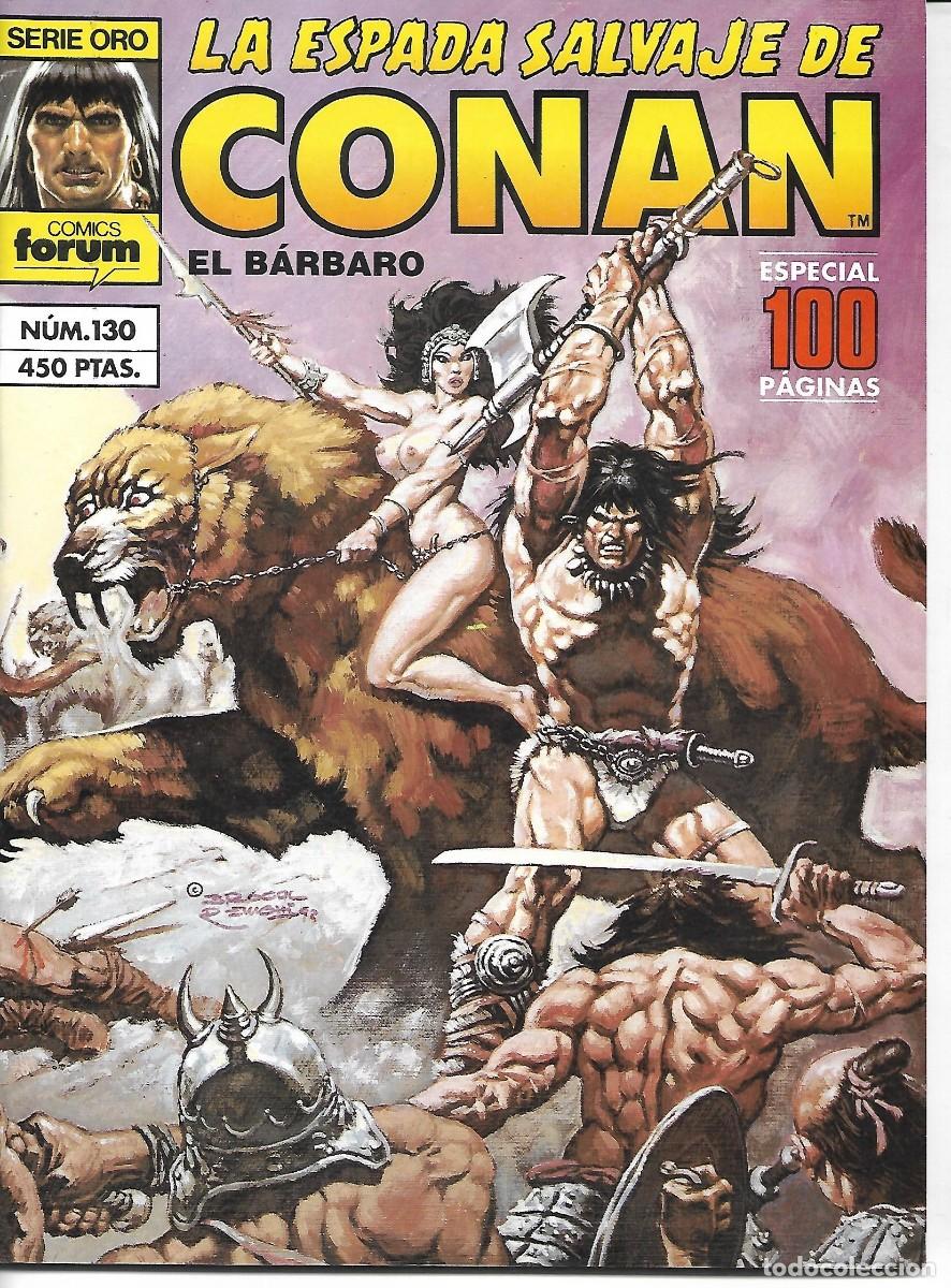 C&oacute;mics: LA ESPADA SALVAJE DE CONAN - NUMERO 130 ESPECIAL 100 PAGINAS