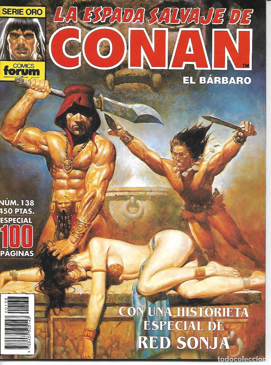 C&oacute;mics: LA ESPADA SALVAJE DE CONAN - NUMERO 138 ESPECIAL 100 PAGINAS