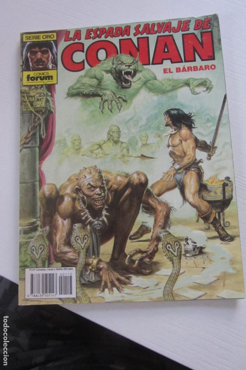 C&oacute;mics: LA ESPADA SALVAJE DE CONAN VOL. 1 1&ordf; EDICION N&ordm; 113 FORUM ARX207
