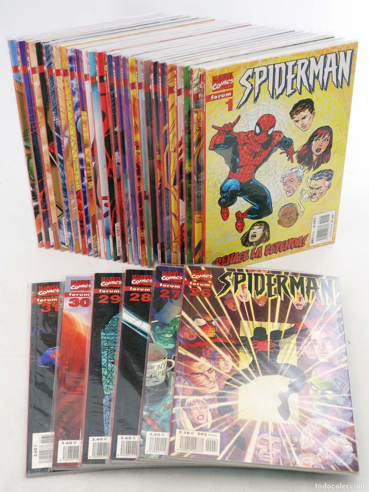 C&oacute;mics: SPIDERMAN VOL. 5 1 A 31. COMPLETA. Forum, 1999