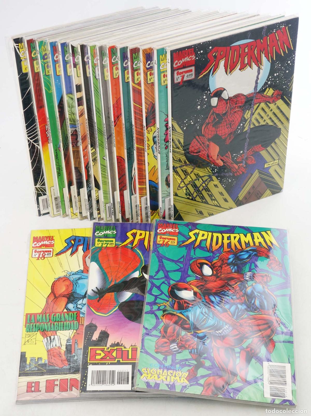 C&oacute;mics: SPIDERMAN VOL. 2 1 A 18. COMPLETA. Forum, 1995