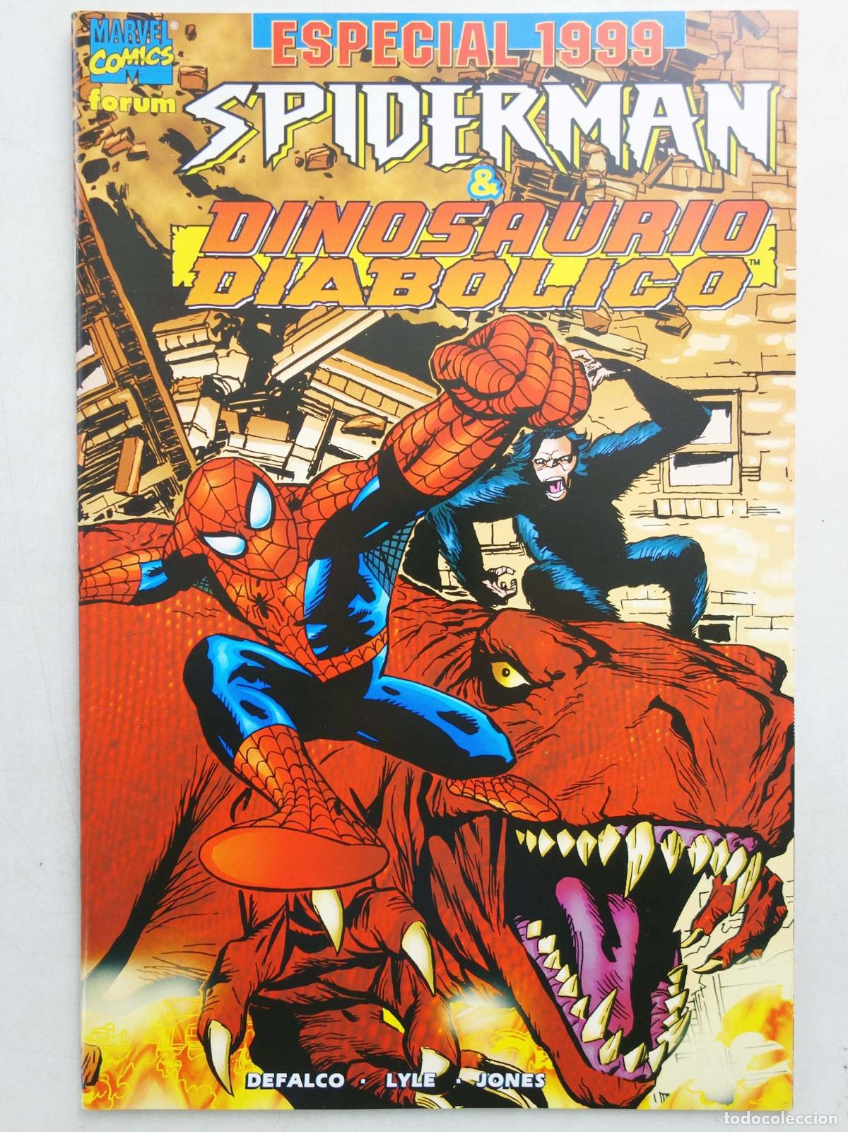 C&oacute;mics: ESPECIAL 1999 SPIDERMAN Y DINOSAURIO DIAB&Oacute;LICO (Tom Defalco/Tom Lyle) Forum, 1999