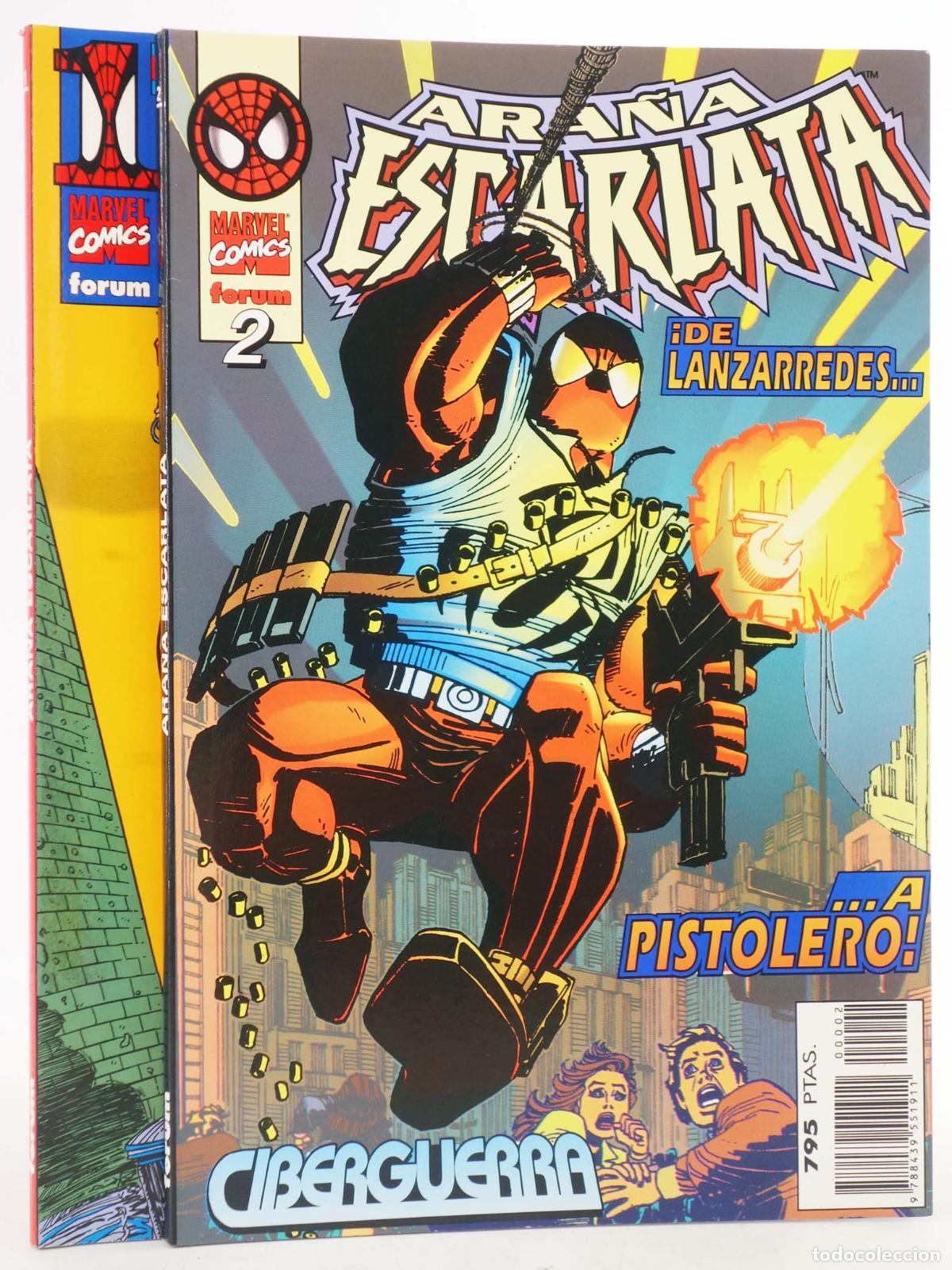 C&oacute;mics: ARA&Ntilde;A ESCARLATA 1 A 2. COMPLETA. Forum, 1996 - Foto 2