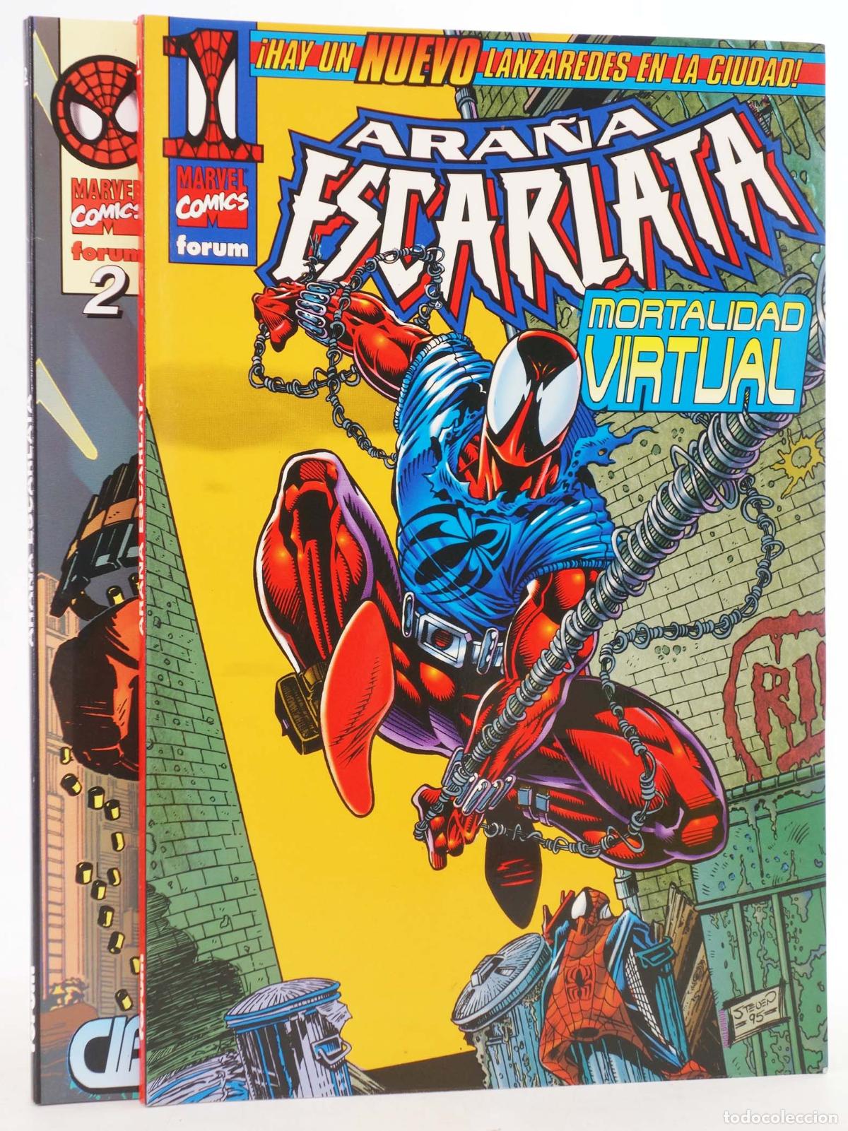 C&oacute;mics: ARA&Ntilde;A ESCARLATA 1 A 2. COMPLETA. Forum, 1996 - Foto 1