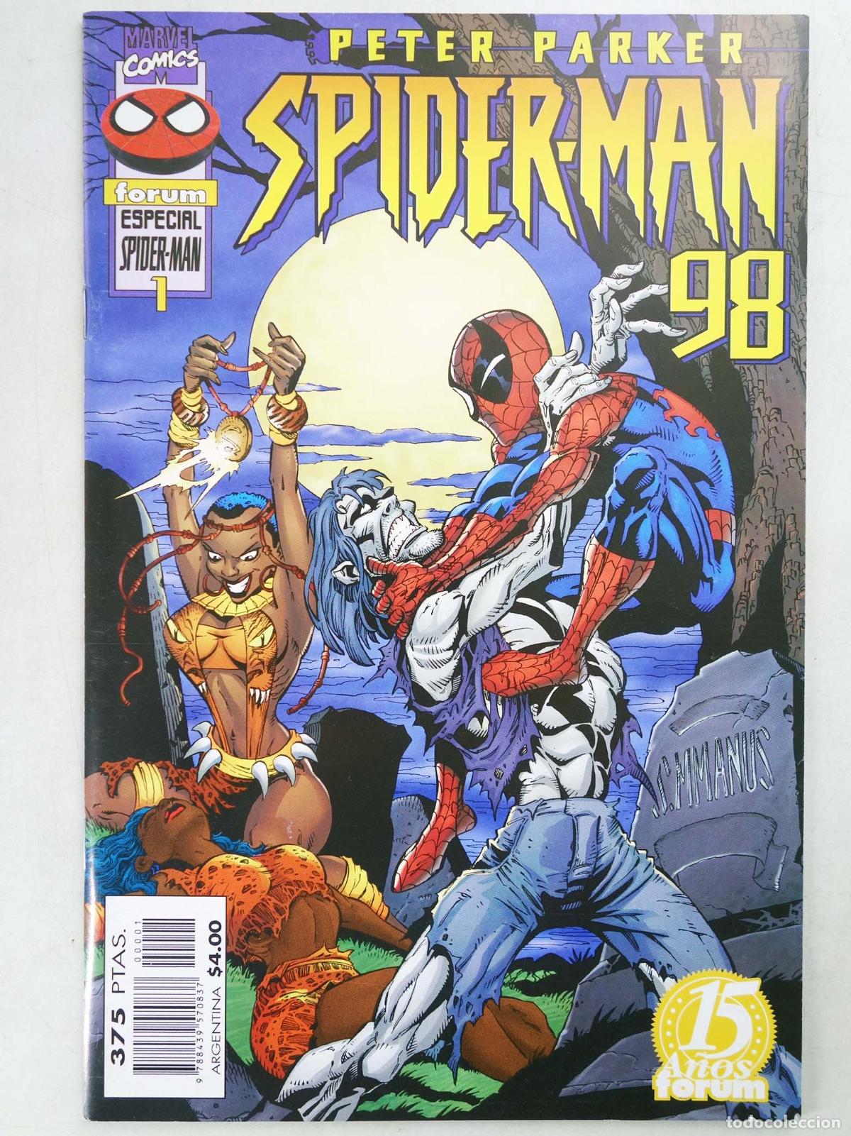 C&oacute;mics: PETER PARKER SPIDERMAN ESPECIAL 98. LOS MUERTOS CAMINAN (Shawn Mcmanus) Forum, 1998