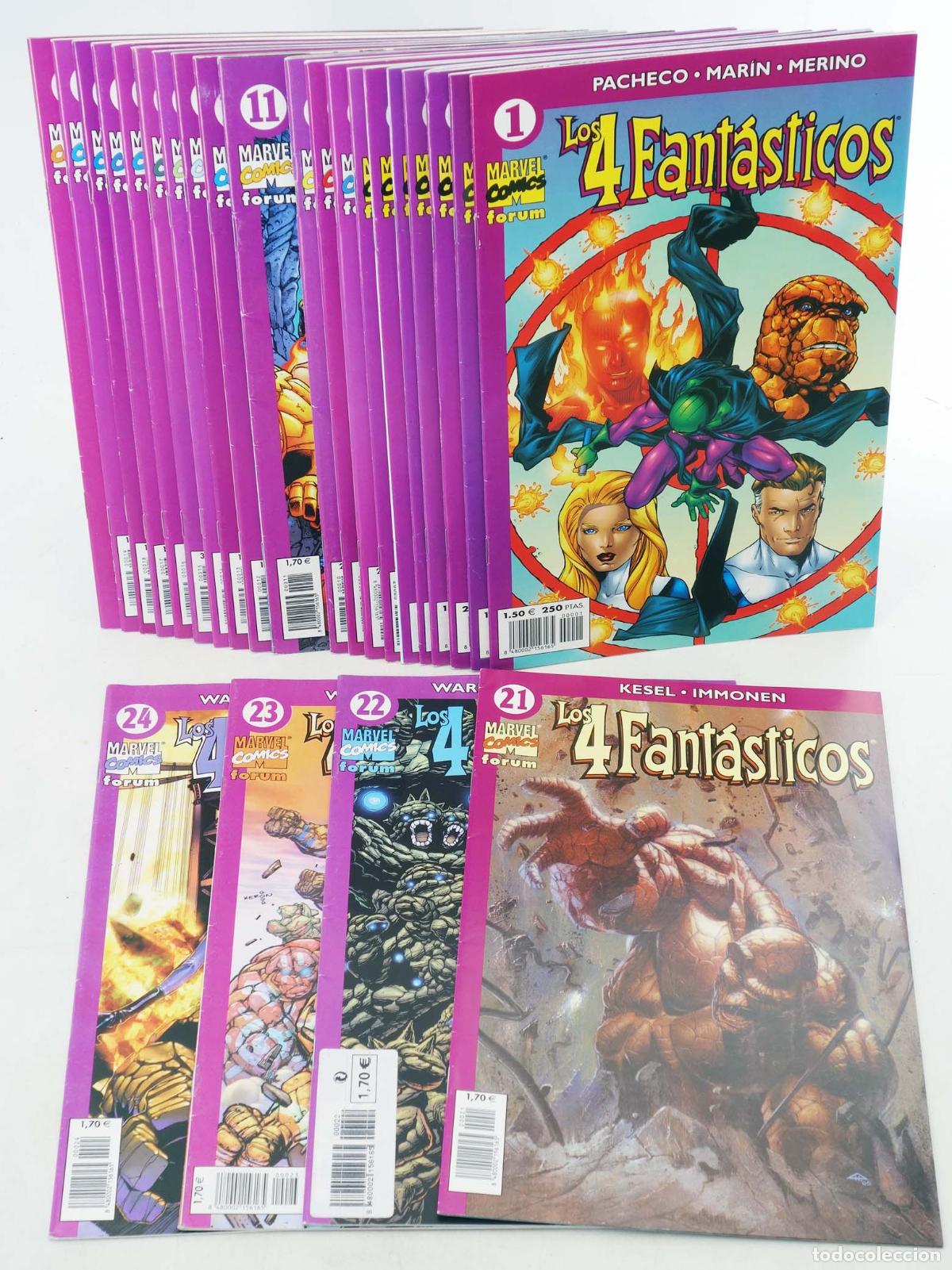 Comics: LOS 4 FANT&Aacute;STICOS VOL. 4 1 A 24. COMPLETA. Forum, 2001