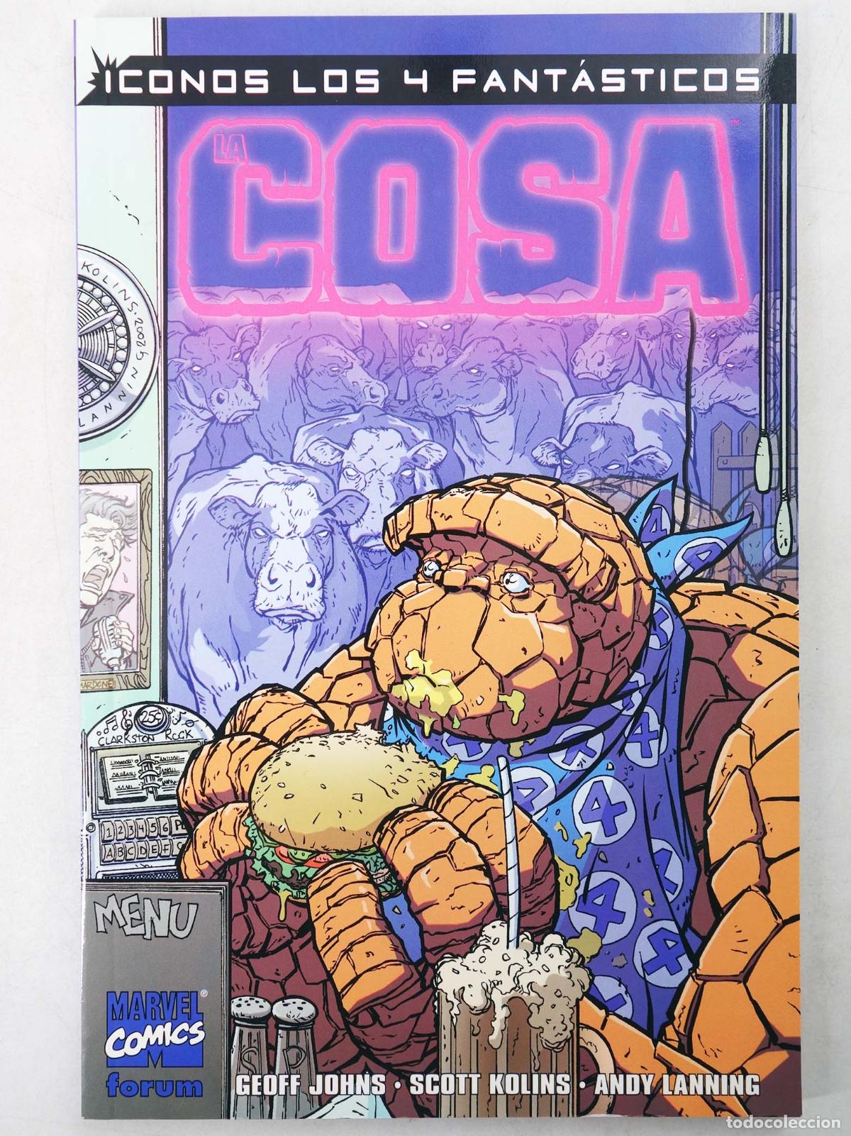 C&oacute;mics: ICONOS LOS 4 FANT&Aacute;STICOS LA COSA (Geoff Johns/Scott Kolins) Forum, 2003