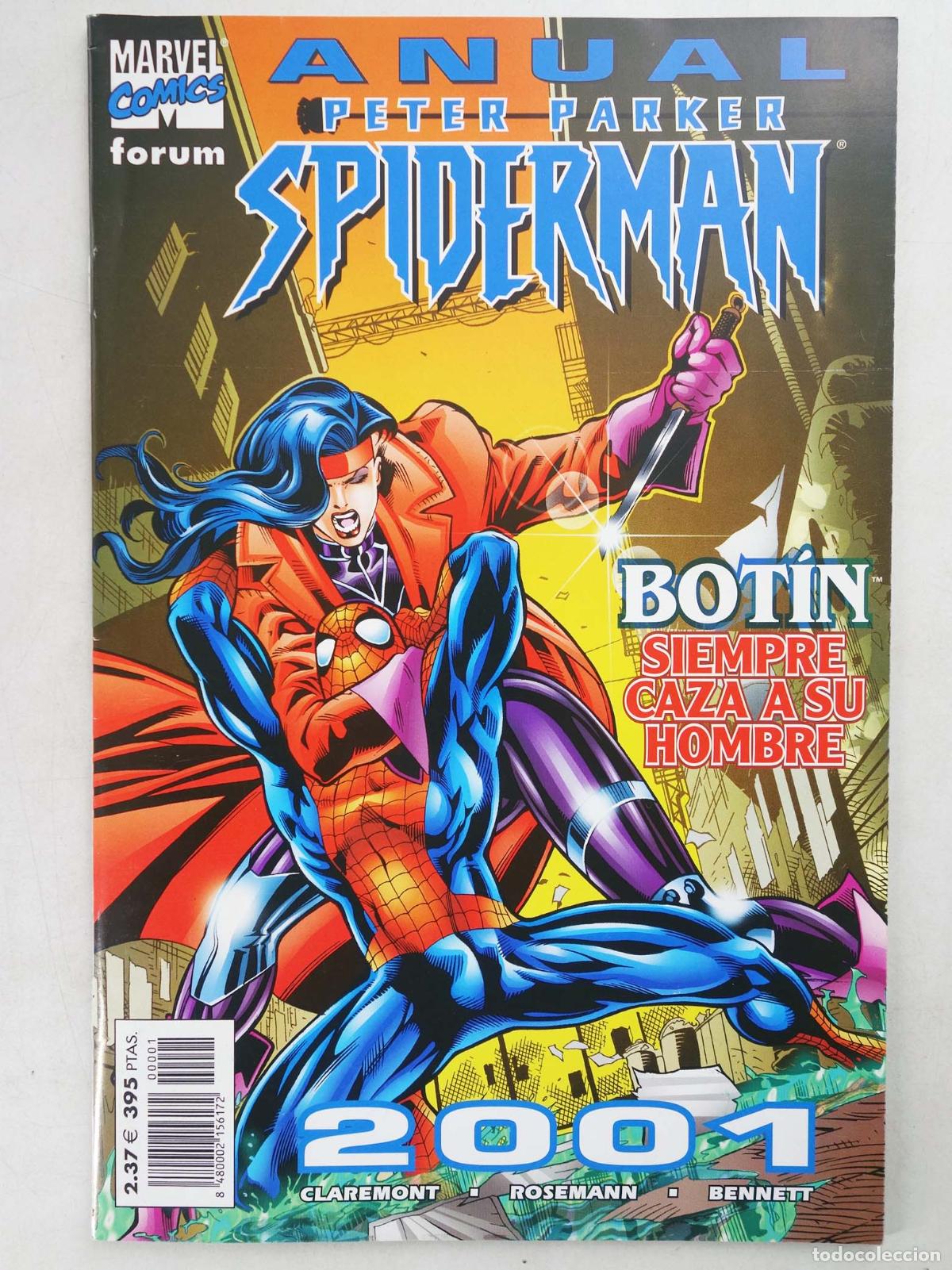 C&oacute;mics: PETER PARKER SPIDERMAN ANUAL 2001. BOT&Iacute;N SIEMPRE CAZA A SU HOMBRE (Vvaa) Forum, 2001