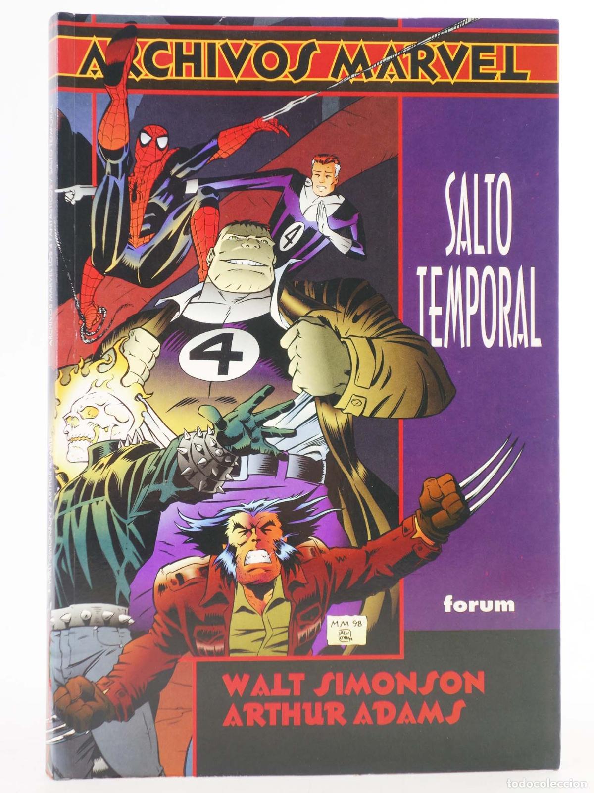 C&oacute;mics: ARCHIVOS MARVEL 4 FANT&Aacute;STICOS. SALTO TEMPORAL (Walt Simonson/Arthur Adams) Forum, 1998