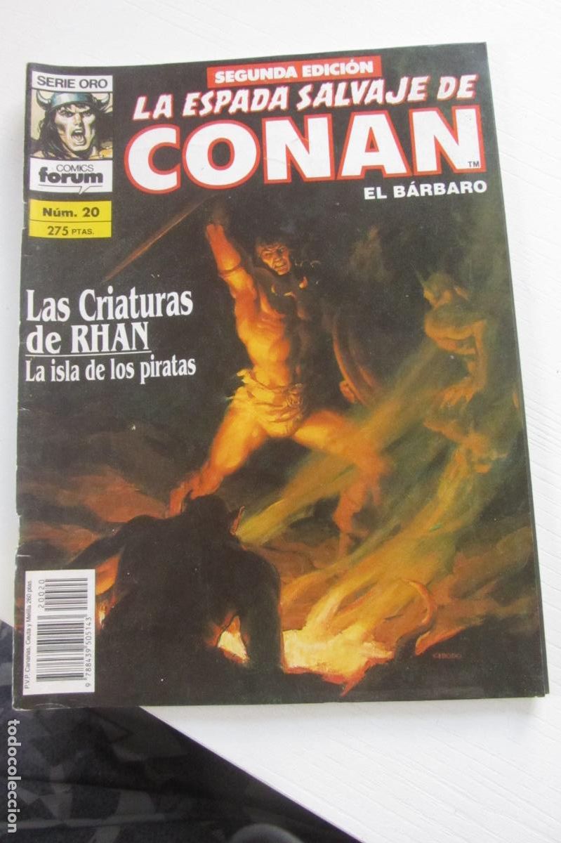 C&oacute;mics: LA ESPADA SALVAJE DE CONAN N&ordm; 20 2 &ordf; EDICI&Oacute;N FORUM ARX213