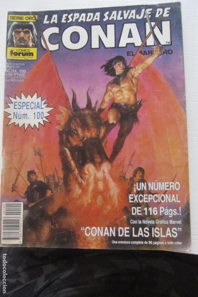 C&oacute;mics: LA ESPADA SALVAJE DE CONAN VOL. 1 1&ordf; EDICION N&ordm; 100 FORUM ARX213