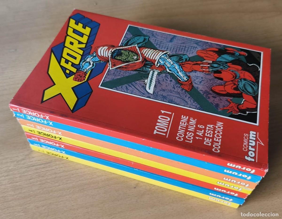 C&oacute;mics: X-FORCE - FORUM / COLECCI&Oacute;N COMPLETA EN 7 TOMOS RETAPADOS