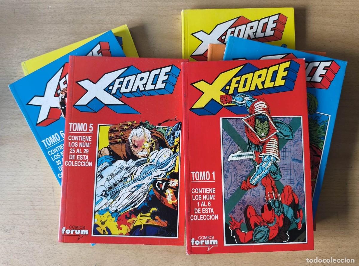 C&oacute;mics: X-FORCE - FORUM / COLECCI&Oacute;N COMPLETA EN 7 TOMOS RETAPADOS - Foto 2