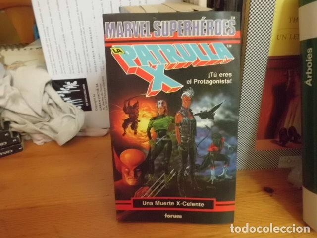 C&oacute;mics: UNA MUERTE X-CELENTE. LA PATRULLA X. LIBRO-JUEGO MARVEL SUPERH&Eacute;ROES