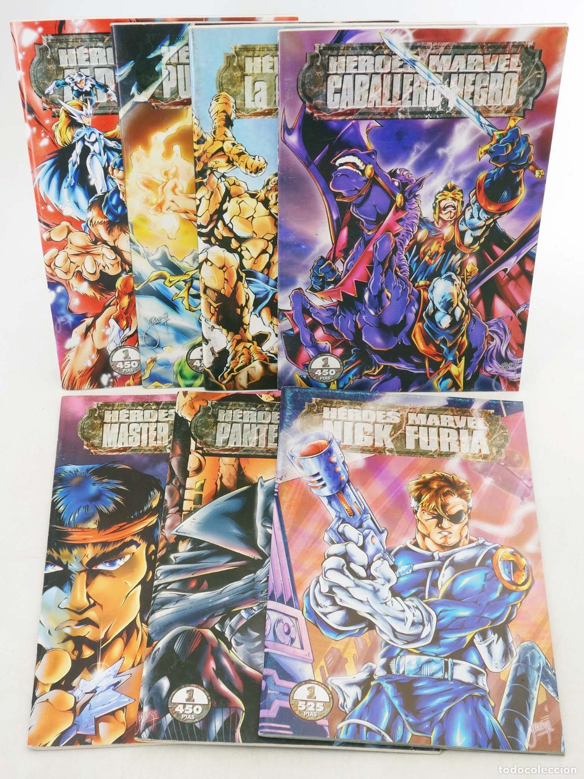 C&oacute;mics: H&Eacute;ROES MARVEL 1 A 3,5,6,8,9. Forum, 1998