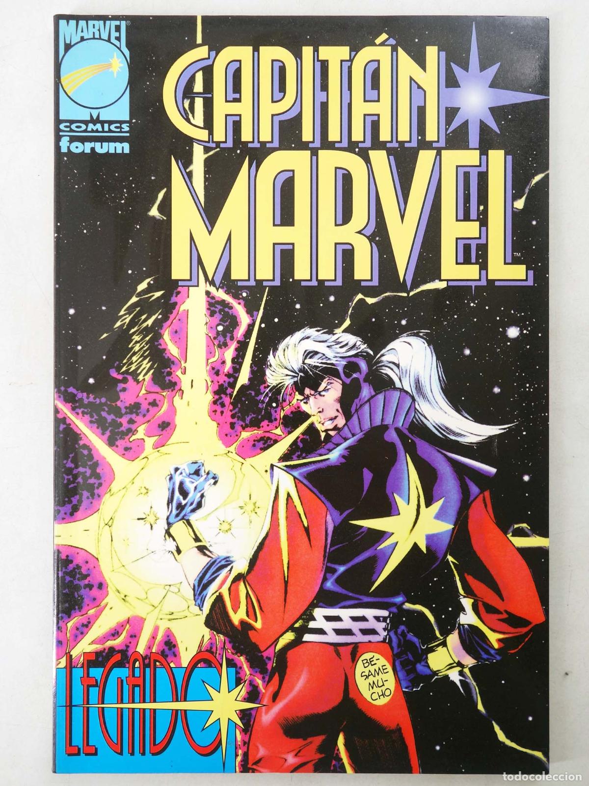 C&oacute;mics: &rdquo;CAPIT&Aacute;N MARVEL: LEGADO (Fabian Nicieza/Edward &rdquo;&rdquo;Ed&rdquo;&rdquo; Benes) Forum, 1996&rdquo;