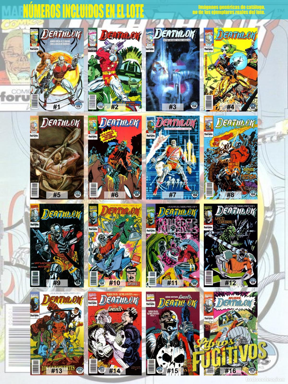 C&oacute;mics: DEATHLOK 1 A 16. COMPLETA. Forum, 1993 - Foto 3