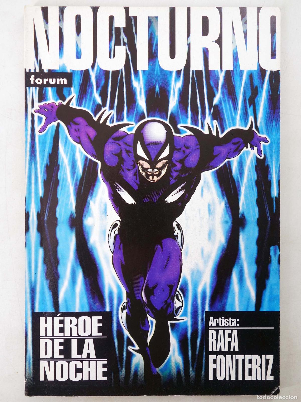 C&oacute;mics: NOCTURNO. H&Eacute;ROE DE LA NOCHE (Dan Abnett/Joe Fonteriz/Rafa Fonteriz) Forum, 1996