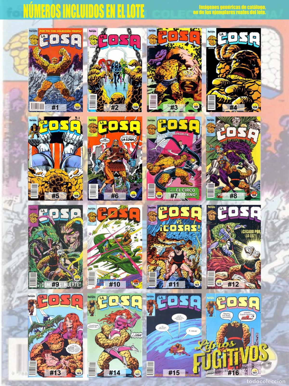 C&oacute;mics: LA COSA 1 A 16. COMPLETA. Forum, 1989 - Foto 3