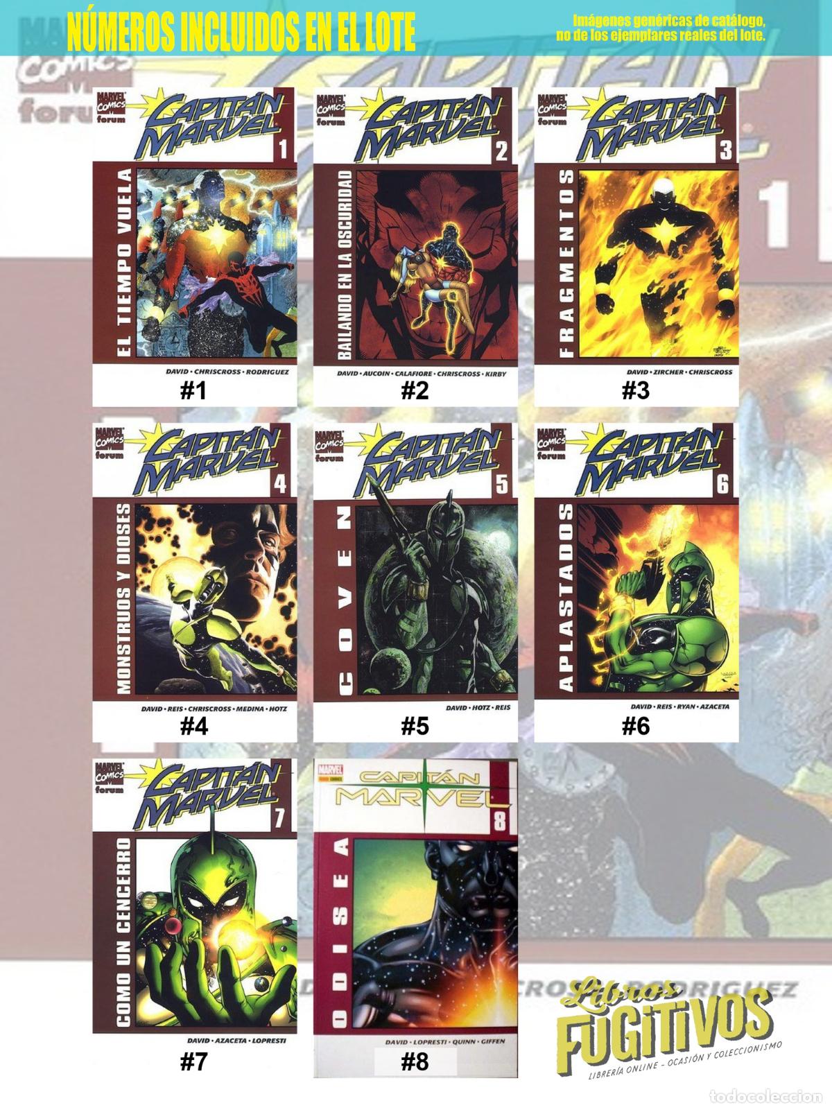 C&oacute;mics: CAPITAN MARVEL VOL. 2 1 A 8. COMPLETA. Forum, 2003 - Foto 3