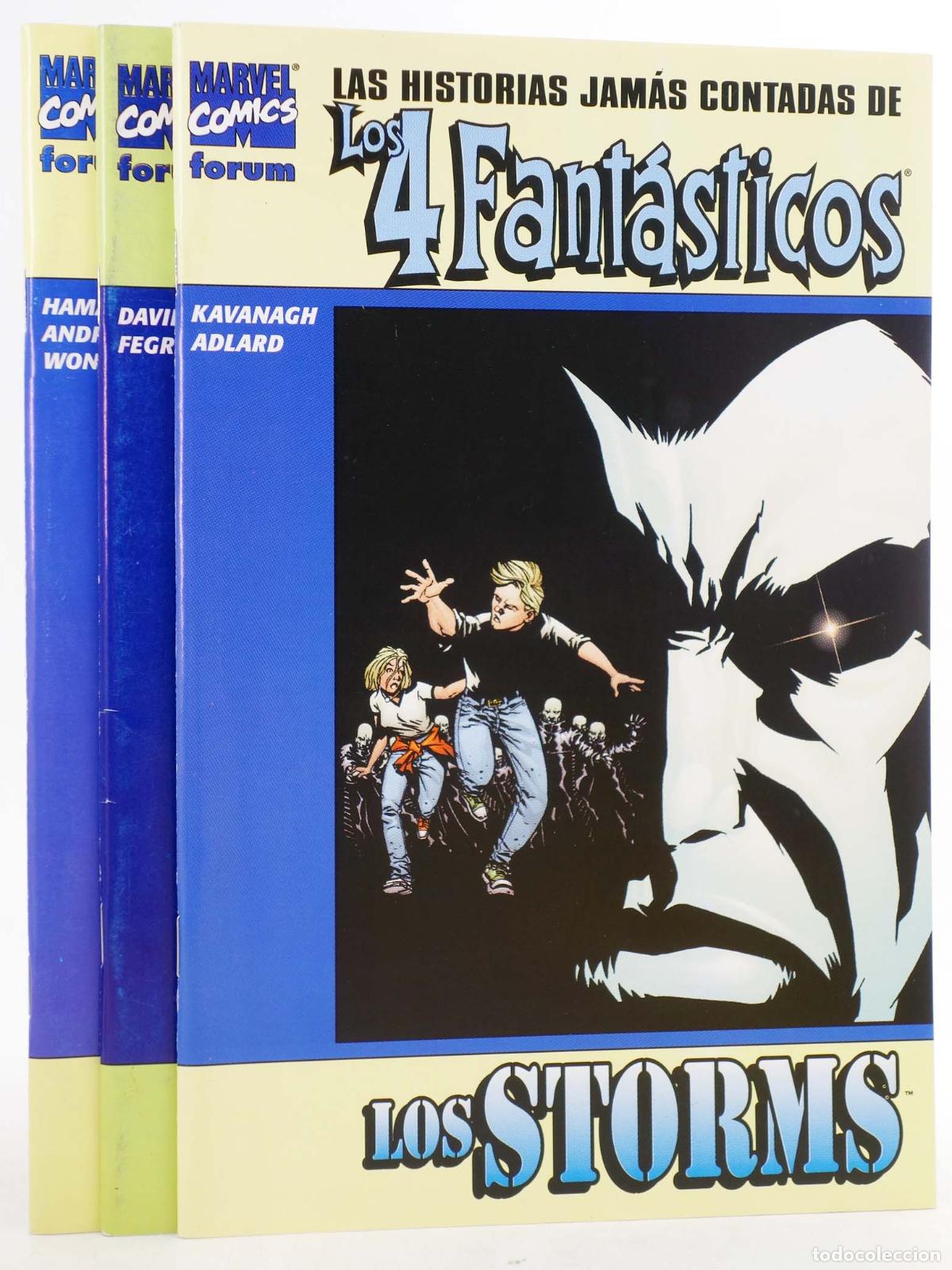 C&oacute;mics: LOS 4 FANT&Aacute;STICOS: LAS HISTORIAS JAM&Aacute;S CONTADAS 1 A 3. COMPLETA. Forum, 2001
