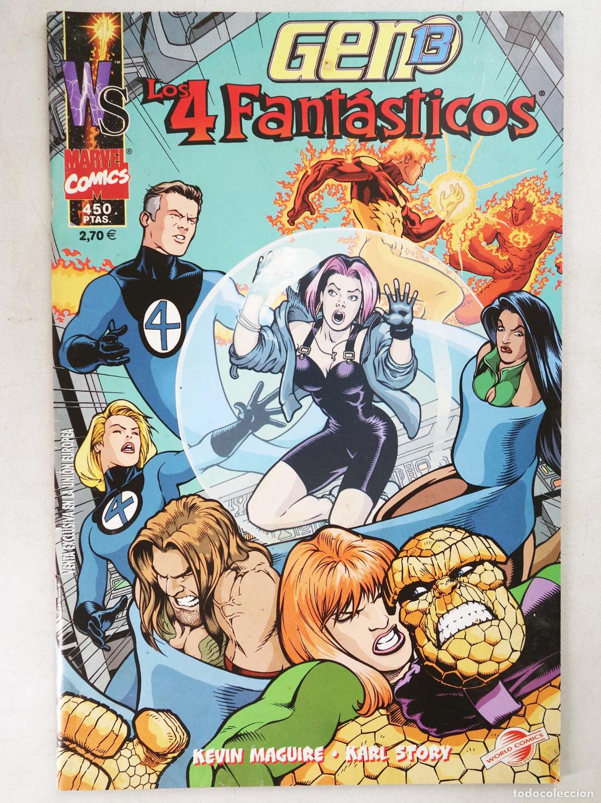 C&oacute;mics: LOS 4 FANT&Aacute;STICOS Y GEN 13 (Kevin Maguire) Forum, 2001
