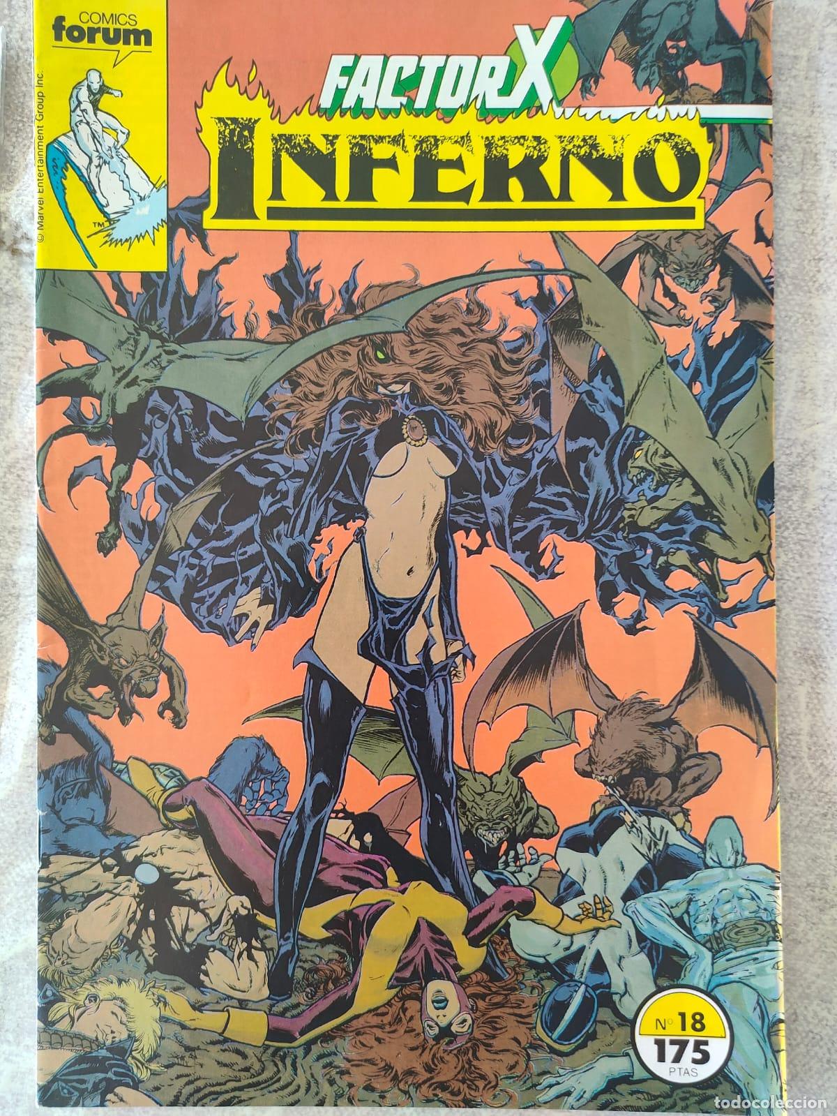 C&oacute;mics: INFIERNO FACTOR X NUMERO 18