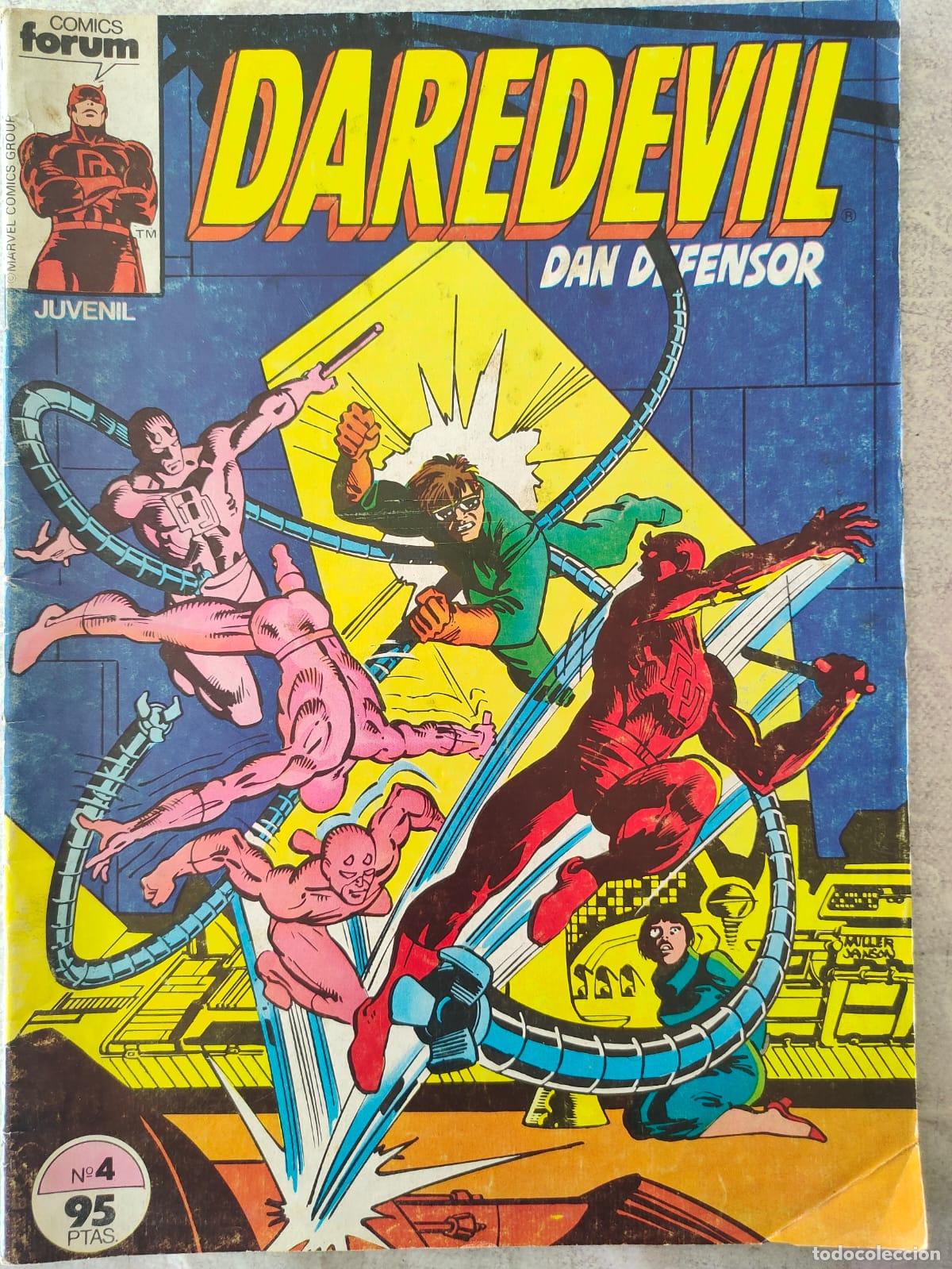 C&oacute;mics: DAREDEVIL VOL 1 FORUM NUMERO 4