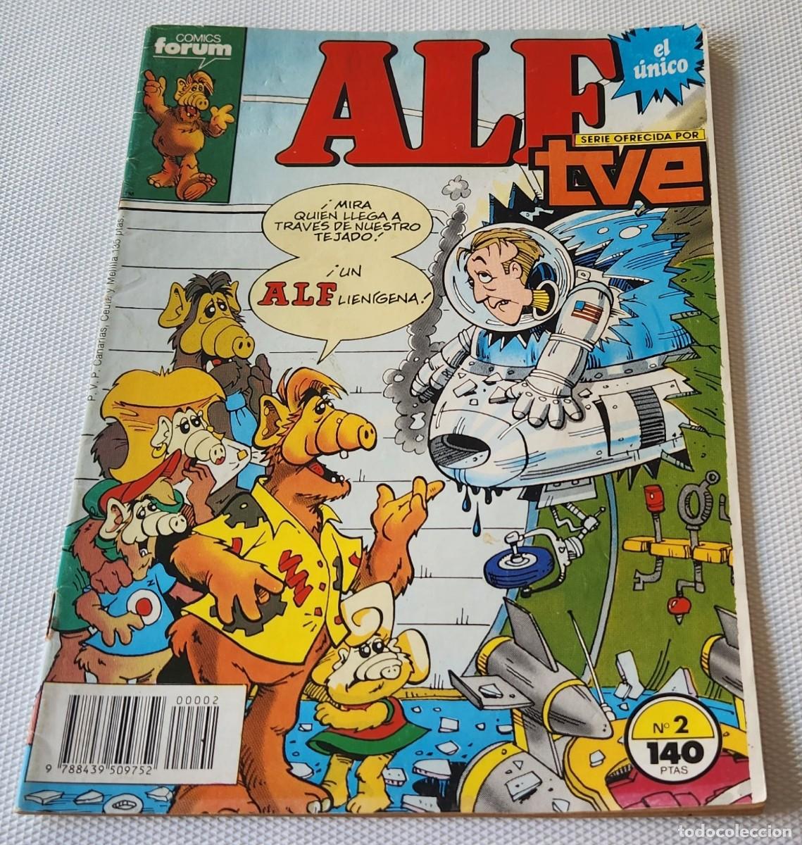 C&oacute;mics: #2 - ALF Alien EL &Uacute;NICO - FORUM comics tebeo ESPA&Ntilde;A 1988 vintage