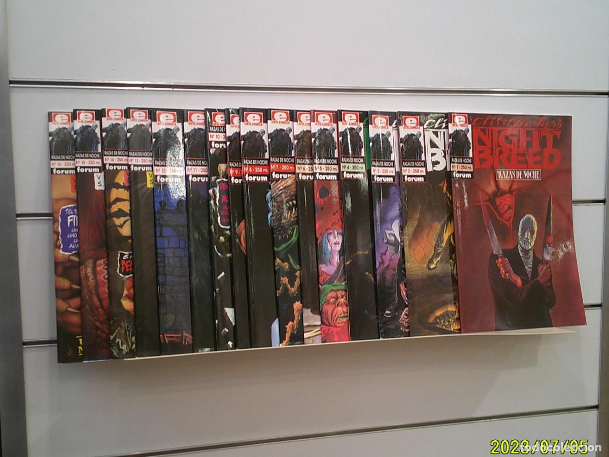 C&oacute;mics: CLIVE BARKER'S NIGHT BREED RAZAS DE NOCHE COMPLETA 16 NUMEROS EPIC COMICS - FORUM