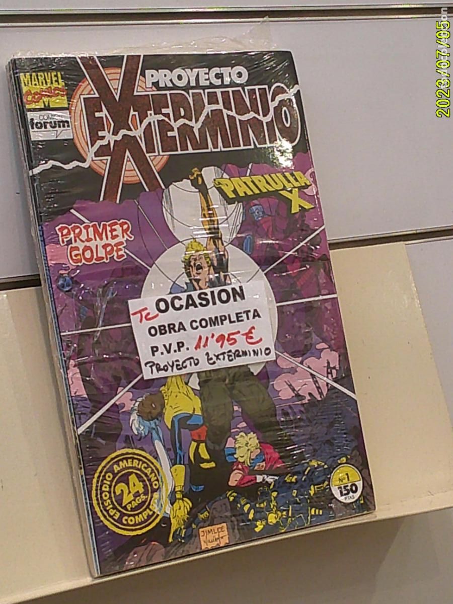 Comics: PROYECTO EXTERMINIO COMPLETA 9 NUMEROS MARVEL - FORUM