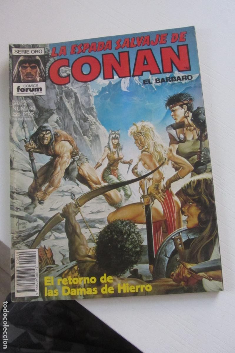C&oacute;mics: LA ESPADA SALVAJE DE CONAN N&ordm; 90 VOL. 1. EL BARBARO FORUM. ARX214