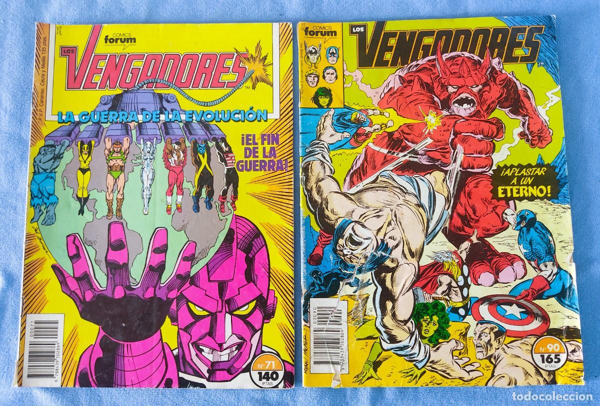 C&oacute;mics: LOTE DE 10 COMICS FORUM LOS VENGADORES ORIGINALES - Foto 6