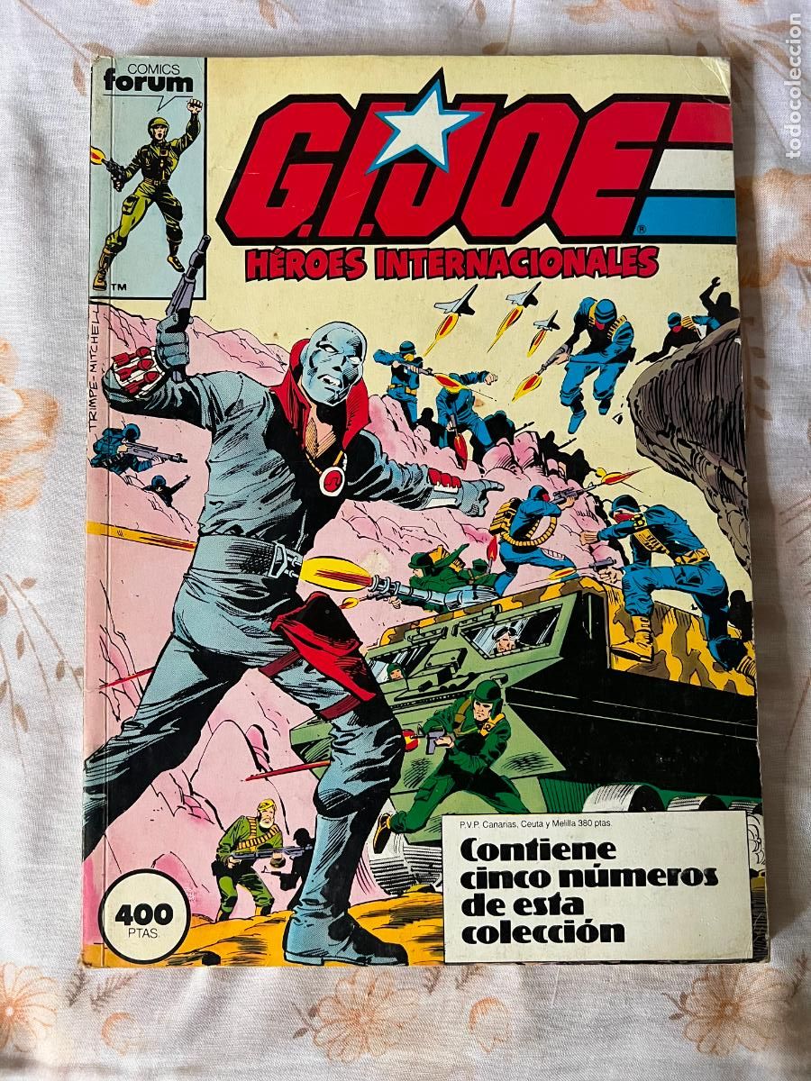 C&oacute;mics: GIJOE HEROES INTERNACIONALES. RETAPADO DEL 6 AL 10. COMICS FORUM