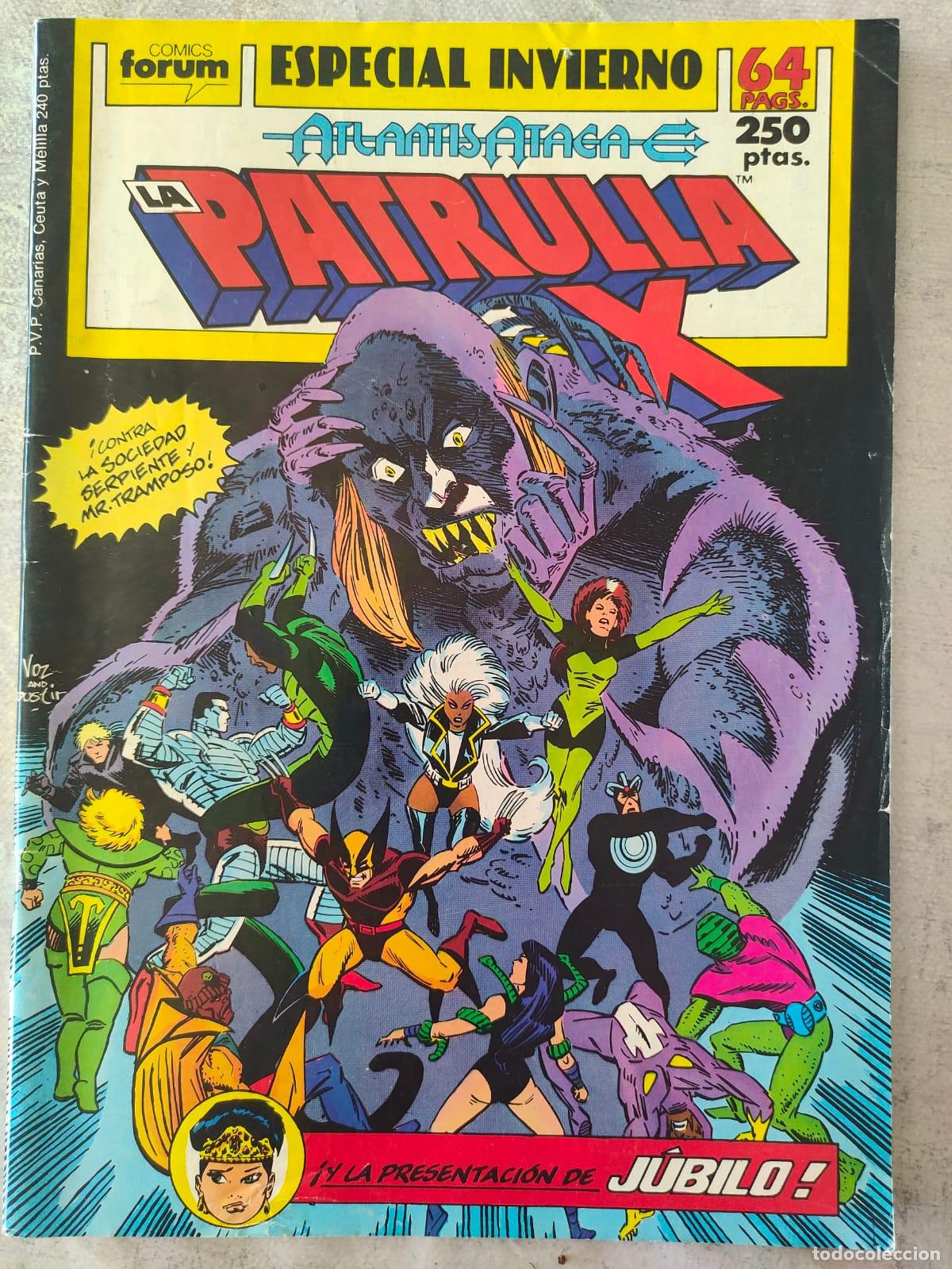 C&oacute;mics: ESPECIAL INVIERNO PATRULLA X ATLANTIS ATACA