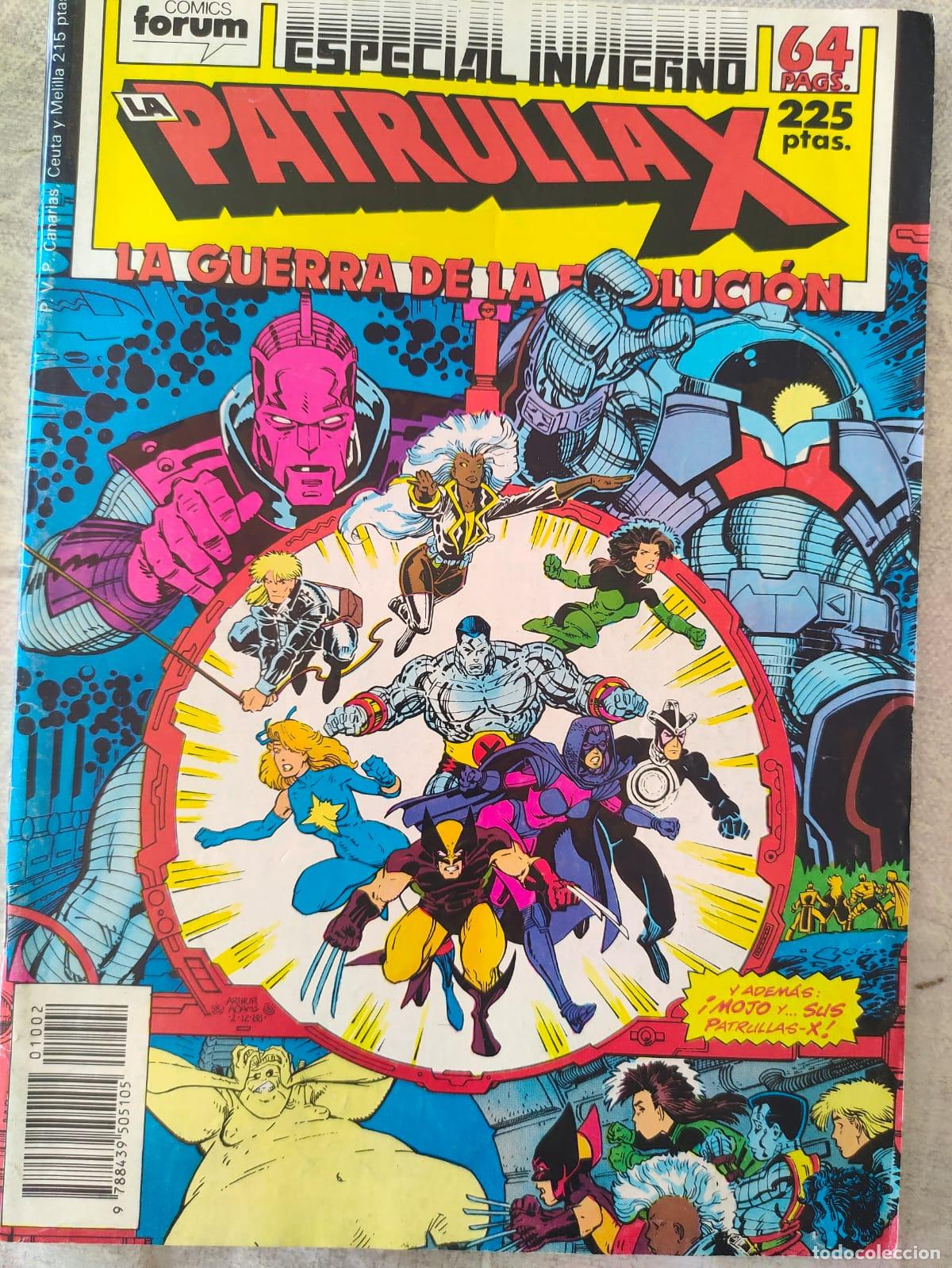 C&oacute;mics: ESPECIAL INVIERNO LA PATRULLA X LA GUERRA DE LA EVOLUCION