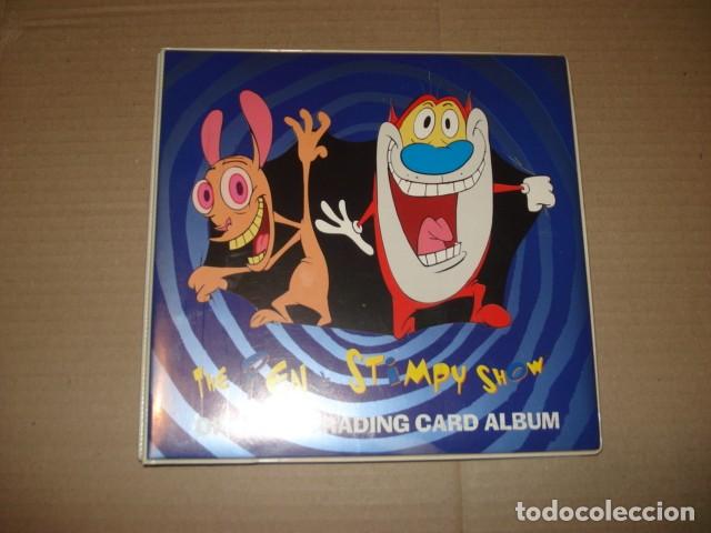 C&oacute;mics: The Ren & Stimpy show, official trading catd album, 1995, Dynamic marketing, muy buen estado.Caja DA