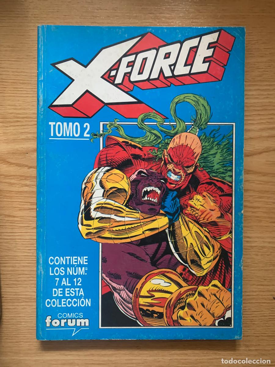 Fumetti: X Force 7, 8, 9, 10, 11 y 12 en Tomo 2 Retapado - Muy Buen Estado