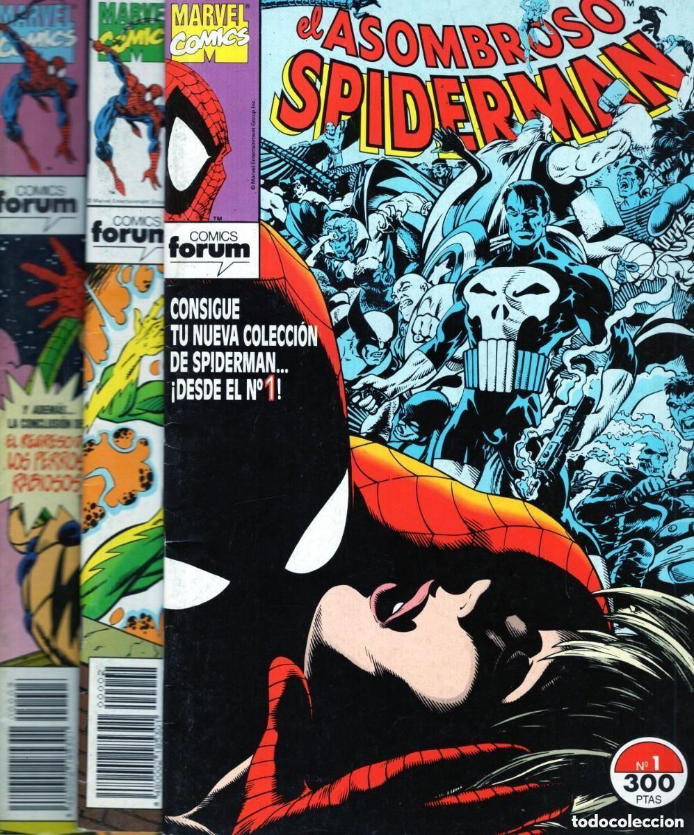C&oacute;mics: ASOMBROSO SPIDERMAN COMPLETA 1 AL 11 - FORUM - BUEN ESTADO - OFM15