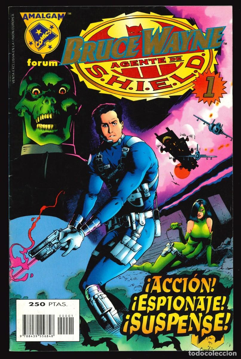 C&oacute;mics: AMALGAM - FORUM / BRUCE WAYNE AGENTE DE S.H.I.E.L.D.