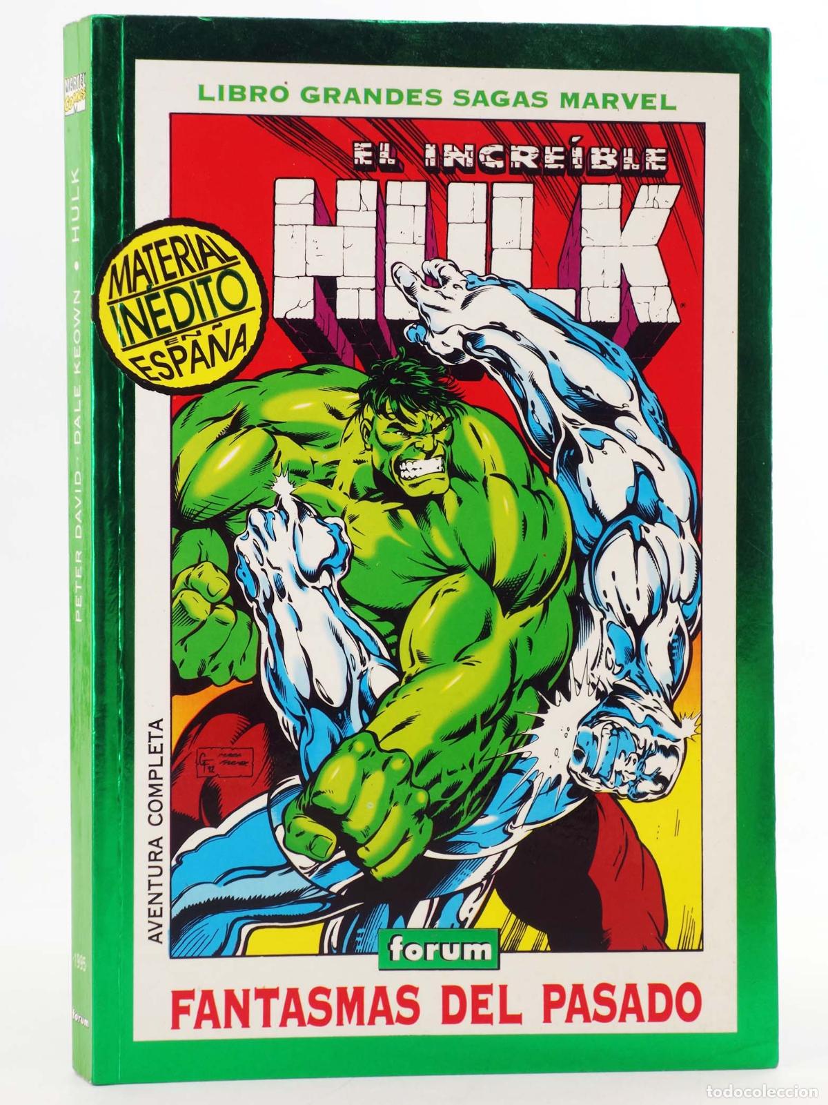 Comics : GRANDES SAGAS MARVEL EL INCREIBLE HULK. FANTASMAS DEL PASADO. Forum, 1995