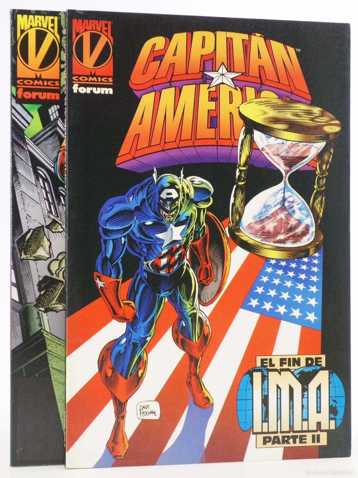 C&oacute;mics: CAPIT&Aacute;N AM&Eacute;RICA: EL FIN DE IMA 1 A 2. COMPLETA (Vvaa) Forum, 1996 - Foto 2