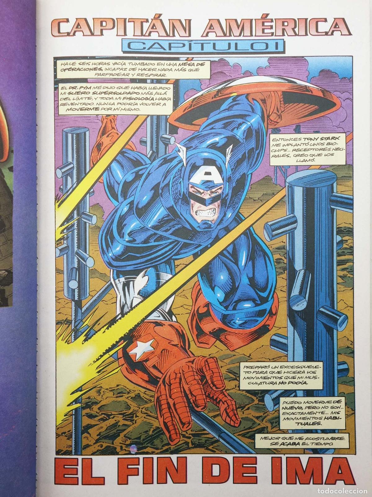 C&oacute;mics: CAPIT&Aacute;N AM&Eacute;RICA: EL FIN DE IMA 1 A 2. COMPLETA (Vvaa) Forum, 1996 - Foto 4