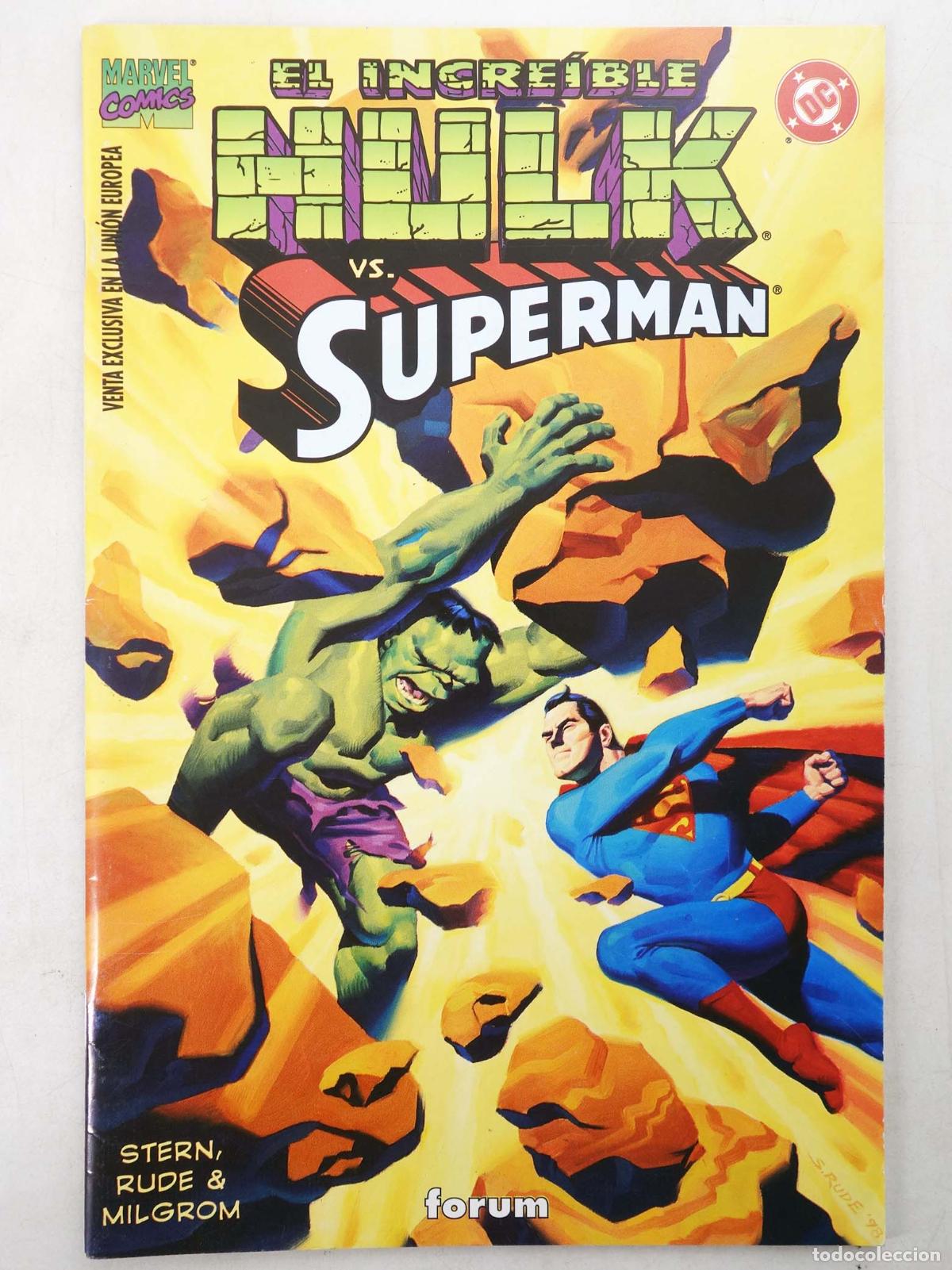 Comics : EL INCREIBLE HULK VS SUPERMAN CROSSOVER (Roger Stern) Forum, 2000